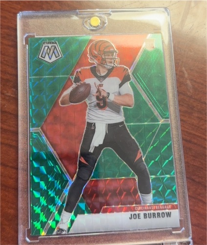 2020 Panini Mosaic #201 Joe Burrow — front