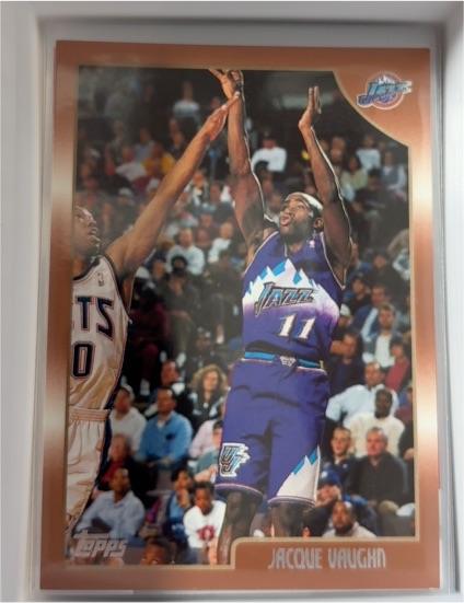 1998-99 Topps #86 Jacque Vaughn — front