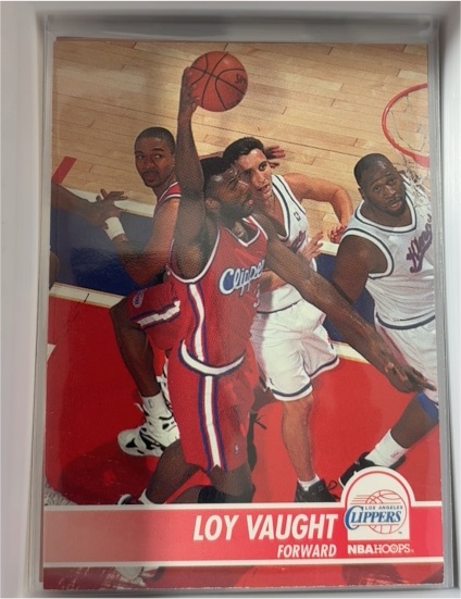 1994-95 NBA Hoops #96 Loy Vaught — front