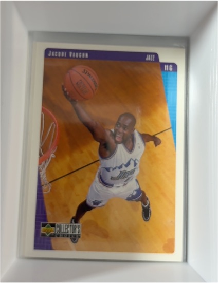 1997-98 Upper Deck Collector's Choice #342 Jacque Vaughn — front