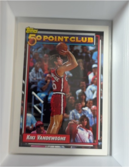 1992-93 Topps 50 Point Club #203 Kiki Vandeweghe — front