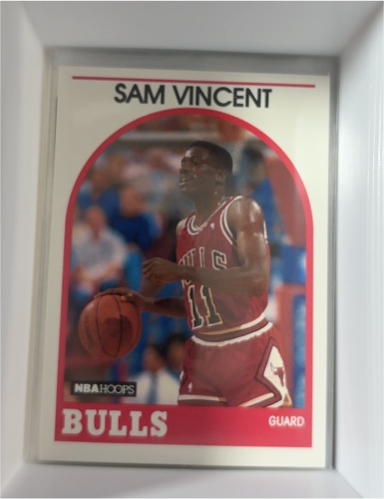 1989 NBA Hoops #149 Sam Vincent — front