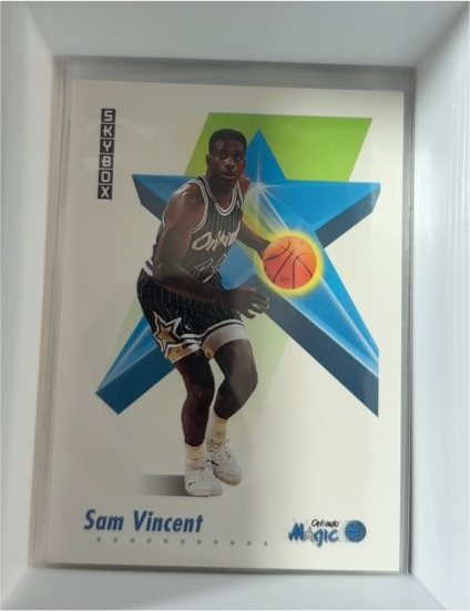 1991-92 SkyBox #209 Sam Vincent — front
