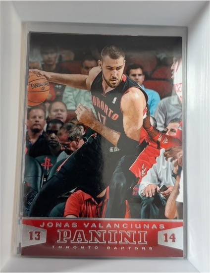 2013-14 Panini #59 Jonas Valanciunas — front