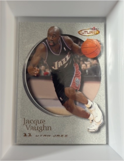 2000-01 Fleer Futures #75 Jacque Vaughn — front