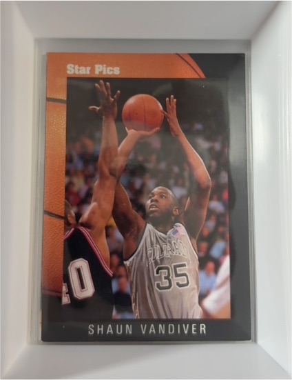 1991 Star Pics #62 Shaun Vandiver — front