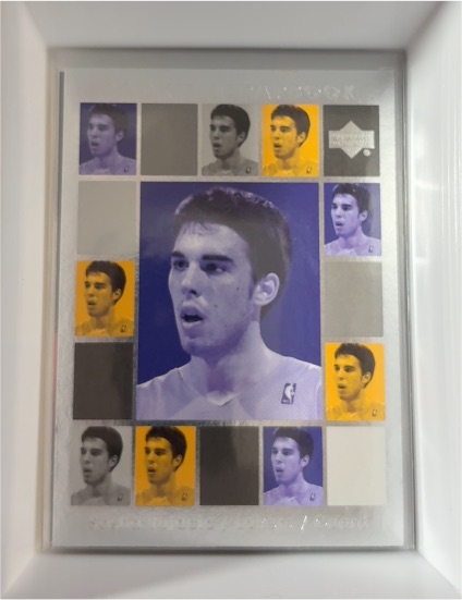 2004-05 Upper Deck Rookie Scrapbook #RS17 Sasha Vujacic — front