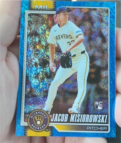 2026 Topps Series 1 #10 Jacob Misiorowski — front