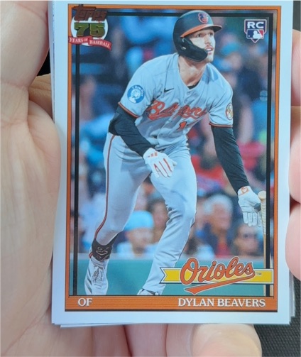 2026 Topps Series 1 #T91-24 Dylan Beavers — front