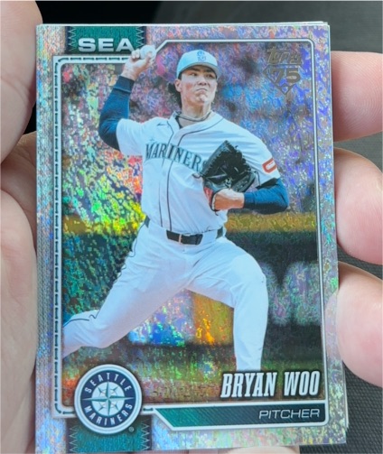 2026 Topps Series 1 #62 Bryan Woo — front
