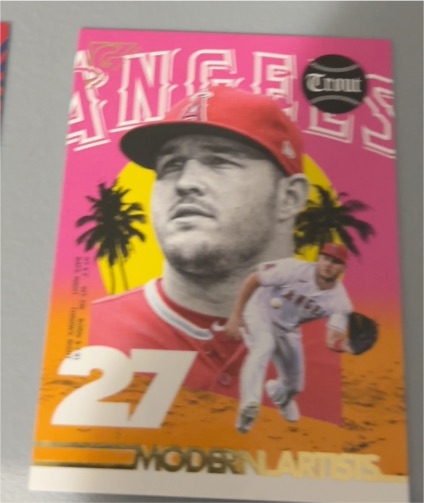 2022 Topps Gallery #MA-5 Mike Trout — front