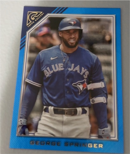 2022 Topps Gallery #77 George Springer — front