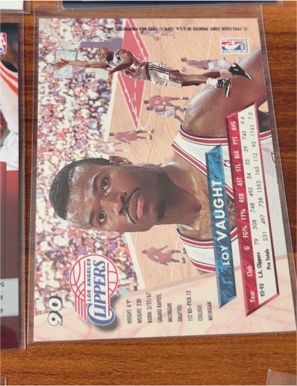 1993 Upper Deck #90 Loy Vaught — front