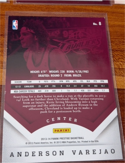 2013-14 Panini Prestige #8 Anderson Varejao — front