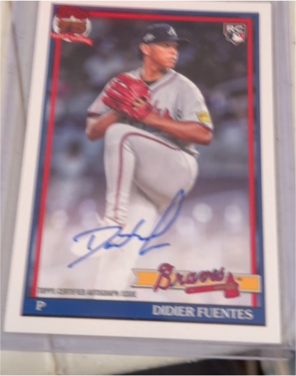 2026 Topps Series 1 #91A-DID Didier Fuentes — front