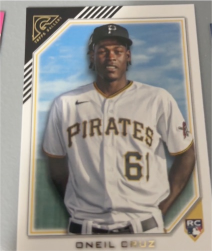 2022 Topps Gallery #135 Oneil Cruz — front