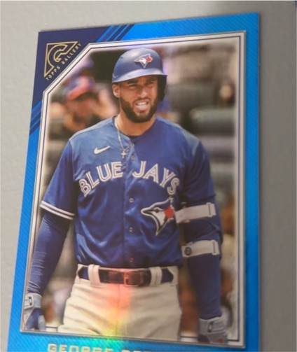 2022 Topps Gallery #77 George Springer — front