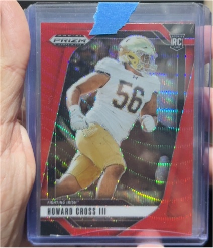 2025 Panini Prizm Draft Picks #104 Howard Cross III — front