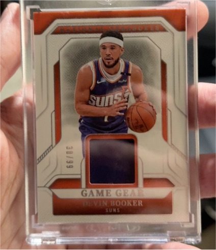 2024-25 Panini National Treasures #3 Devin Booker — front