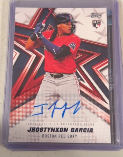 2026 Topps Series 1 Baseball Stars #BSA-JHG Jhostynxon Garcia — front