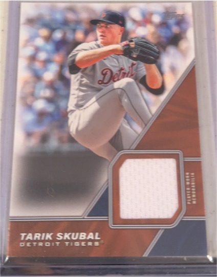 2026 Topps Series 1 Major League Material #MLM-TS Tarik Skubal — front