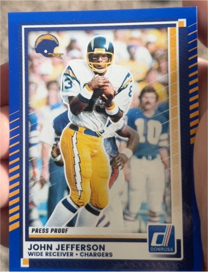 2025 Donruss #218 John Jefferson — front