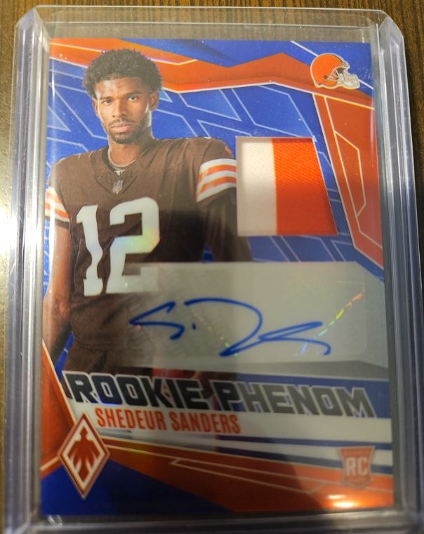 2025 Panini Phoenix Rookie Phenom #RPJ-SSS Shedeur Sanders — front