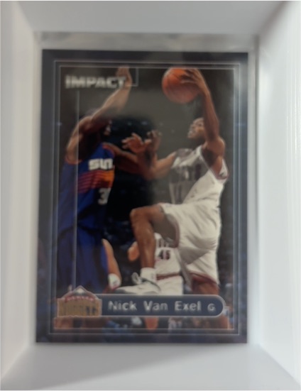 1999-00 SkyBox Impact #184 Nick Van Exel — front