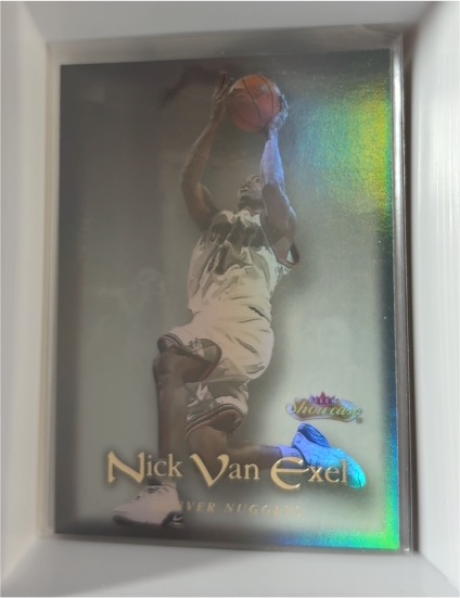 2000-01 Fleer Showcase #21 Nick Van Exel — front
