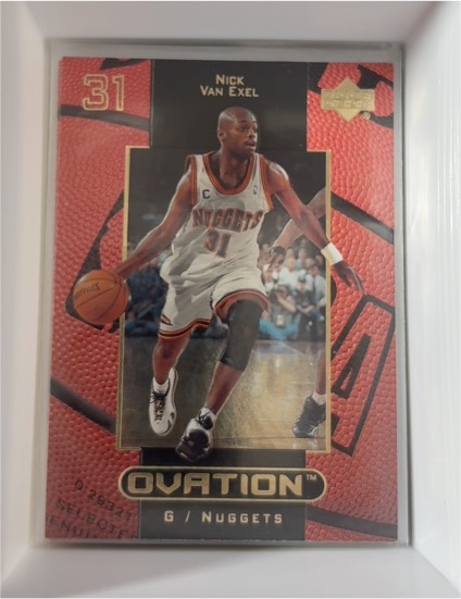2000-01 Upper Deck Ovation #14 Nick Van Exel — front