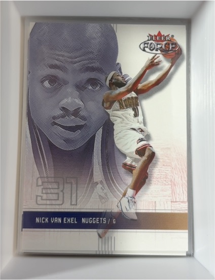 2001-02 Fleer Force #66 Nick Van Exel — front