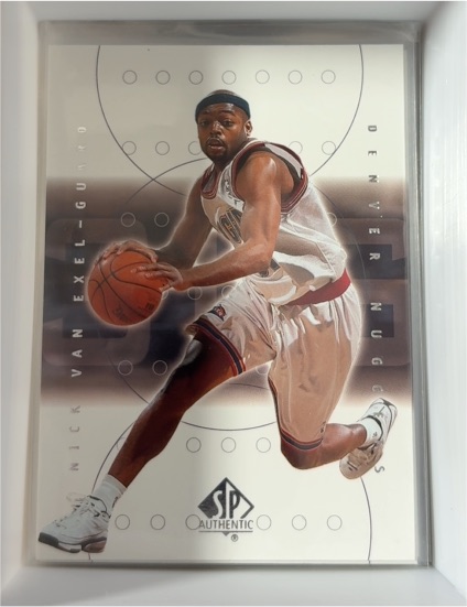 2000-01 Upper Deck SP Authentic #20 Nick Van Exel — front