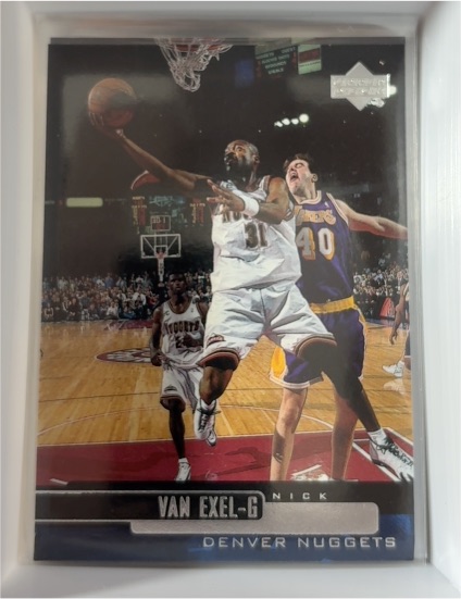1999-00 Upper Deck #31 Nick Van Exel — front