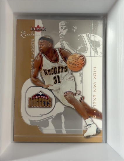 2001-02 Fleer Exclusive #85 Nick Van Exel — front