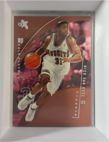 2001-02 Upper Deck E-X #67 Nick Van Exel — front