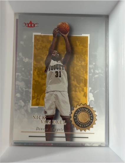2000-01 Fleer Authority #86 Nick Van Exel — front