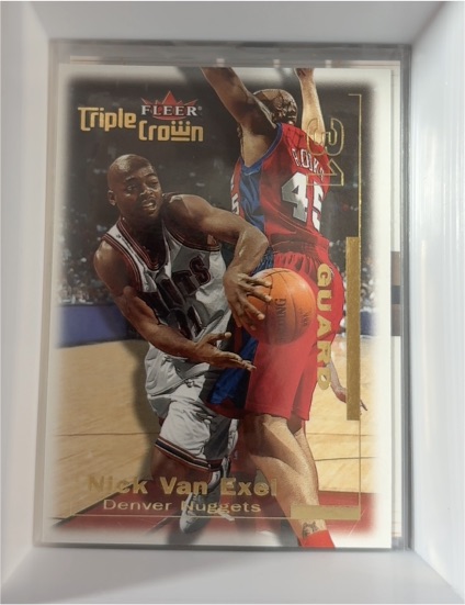 2000-01 Fleer Triple Crown #107 Nick Van Exel — front