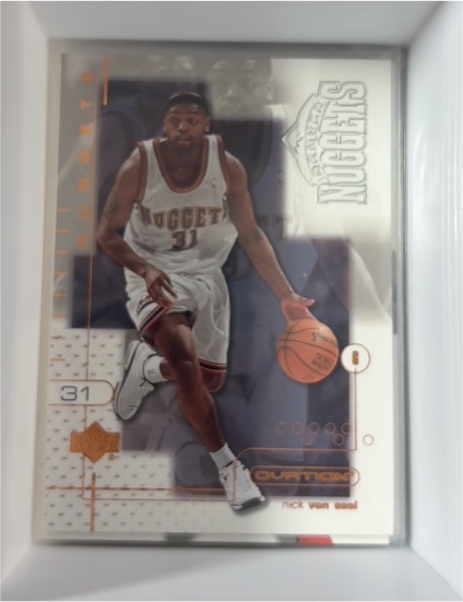 2001-02 Upper Deck Ovation #31 Nick Van Exel — front