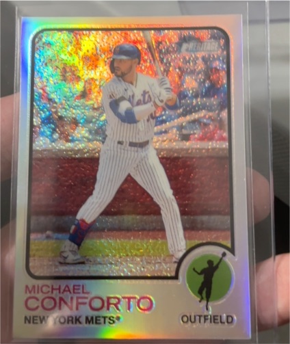 2022 Topps Heritage #231 Michael Conforto — front