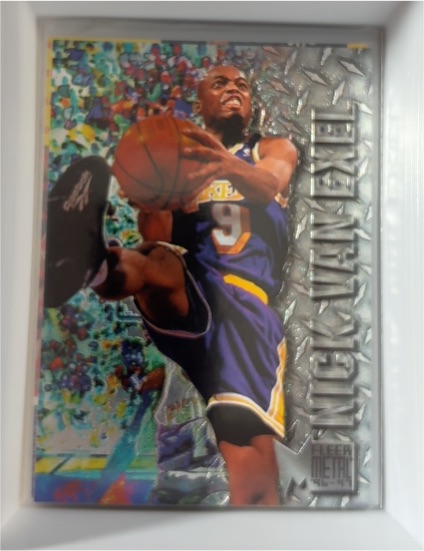 1996-97 Fleer Metal #50 Nick Van Exel — front