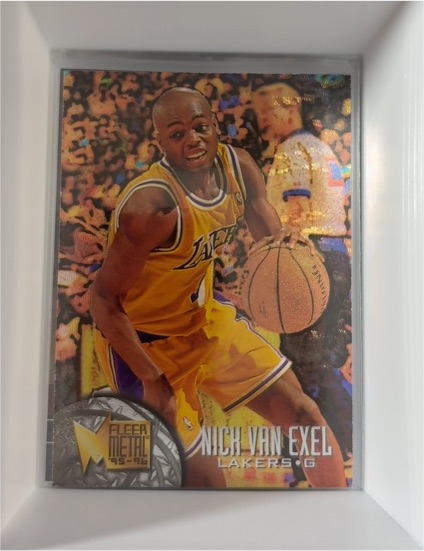1995-96 Fleer Metal #55 Nick Van Exel — front