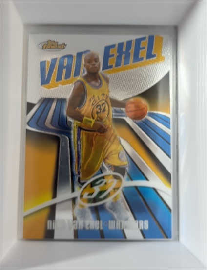 2003-04 Topps Finest #77 Nick Van Exel — front