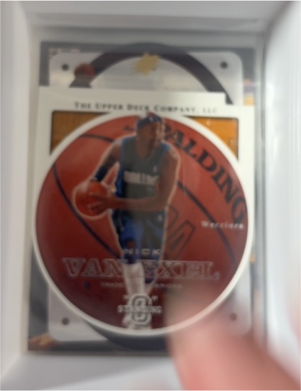 2003 Upper Deck Standing O #21 Nick Van Exel — front