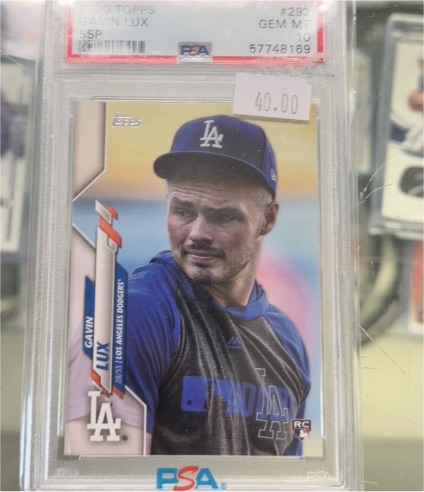2020 Topps #292 Gavin Lux — front