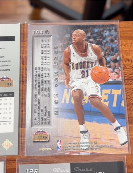 1993-94 Upper Deck SE #104 Nick Van Exel — front