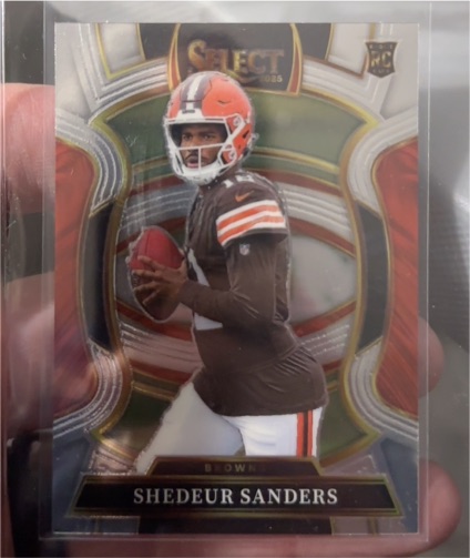 2025 Panini Select #54 Shedeur Sanders — front