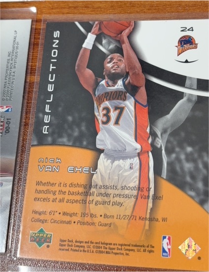 2003-04 Upper Deck Triple Dimensions Reflections #24 Nick Van Exel — front
