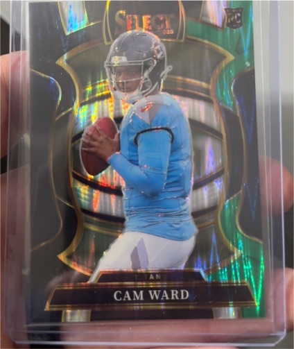 2025 Panini Select #26 Cam Ward — front