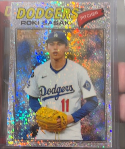 2026 Topps Heritage #39 Roki Sasaki — front