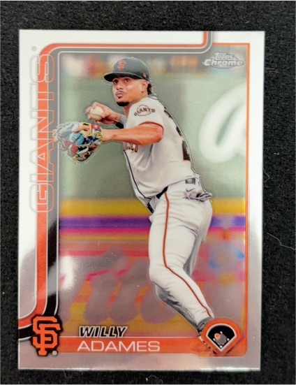 2025 Topps Chrome #282 Willy Adames — front